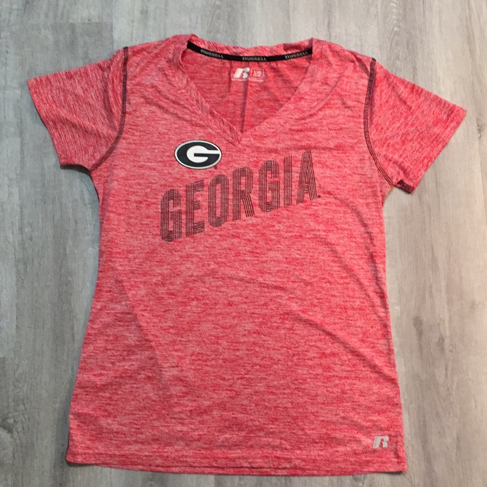UGA Georgia Bulldogs Red Short Sleeve Tee